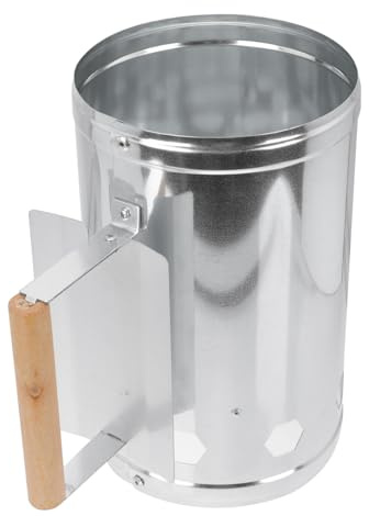 GALPADA Secchio Accendifuoco Rapido e Stufa a Carbone per Barbecue, Accenditore per Carbone Senza Liquidi, Accenditore Bricchette per Cucina all Aperto, per Barbecue da Giardino e Campeggio