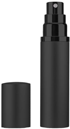 Lammcou Vaporizzatore Profumo 10ml, Mini Ricaricabile, Flacone in Vetro Elegante con Spruzzatore in Alluminio, Antiperdita per Borsa, Quotidiano, Viaggi, Appuntamenti
