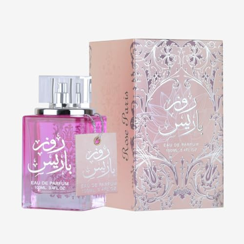 Rose Paris New Eau de Parfum 100ml, Soft Floral Sweet Rose Fragrance for Women