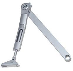 Tesa Assa Abloy DCL141-EV1 Brazo Articulado Para Cierrapuertas DC140 Para Puertas, Plata, Con Retención