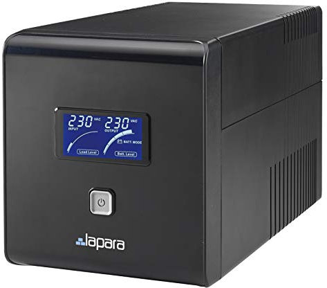 Lapara LA-ITR-1500SH Sistema de Alimentación Ininterrumpida SAI 1500VA 1050W LCD Interactivo Sinusoidal