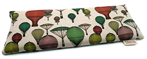 Saco Semillas Microondas (35x12 cm) - Cojin Térmico Natural para Cervicales y Lumbalgia, Uso en Calor o Frio - Gran Retencion de Calor - Muy Duradero con Tela de Primera Calidad (Solo trigo)