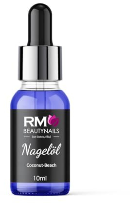 Nagelöl Nail Cuticle Oil mit Pipette Nagelöl Pflege für Nägel und Nagelhaut RM Beautynails 10ml (Coconut-Beach)