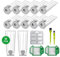 12 sacchetti per aspirapolvere Vorwerk Folletto VK7 FP7, accessori per aspirapolvere Vorwerk VK7, sacchetti filtro di alta qualità per folletto