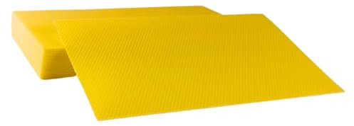 BIENEN SCHMIDT 7,5kg Mittelwände Zadantmaß 390 x 265 mm Bienenwachs Mittelwände