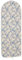 TGDGFKIAS Ironing Board Covers Easy Cover fits Boards, Supply Anti-burn With Patterns Heat Resistant Covers Cotton Linen Protectors Non-slips(Color4)