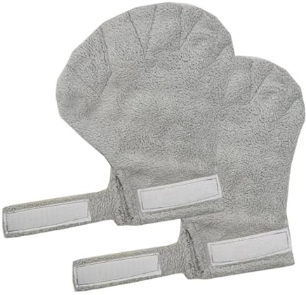 Sugar Glider Bonding Mitt – Guantes de entrenamiento resistentes a los arañazos, 2 unidades de manoplas para el cuidado del pelaje, guantes de dormir para erizos, hámsteres, ardillas, cachorros