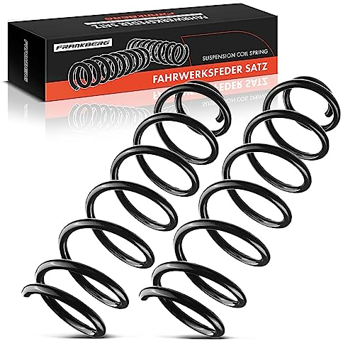 Frankberg 2x Federn Fahrwerksfeder Hinterachse Kompatibel mit Megane III Grandtour KZ0/1 Kombi 1.4L-1.9L 2008-Heute Replace# 550200026R