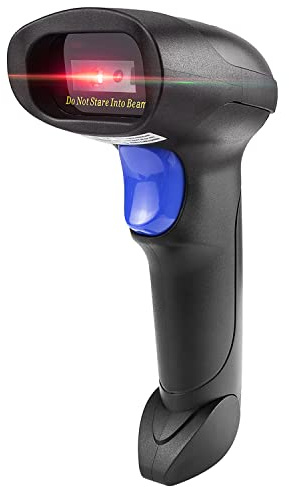 Wireless QR Code Scanners Readers for Computers, NetumScan 1D 2D Automatic Handhold USB Barcode Scanner for Store, Warehouse POS