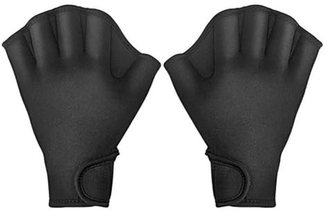 Guantes acuáticos, palas de mano de entrenamiento de natación, aletas de mano deportivas de surf con correas ajustables para natación, mujeres, hombres, niños y adultos