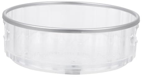 Cabilock Carrusel Bandeja de Paleta de Maquillaje contenedores de artículos de tocador agarraderas Bandeja de joyería Estante de Almacenamiento de Botellas de Especias Estante Giratorio