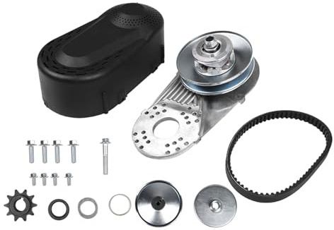Go Kart Clutch Torque Converter Kit, Komplett Montering med Delar, överdrift Vridmomentkoppling för Ridande Gräsklippare, små Traktorer, Minicyklar, vattenskidor.