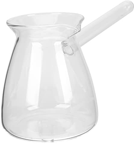 Cabilock Tetera De Cocina Jarra Para Café Tetera De Vidrio Resistente Altas Temperaturas Transparente