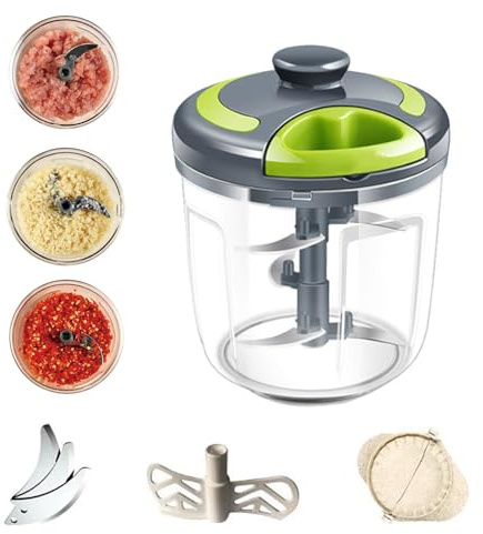 Cortador de cebolla, cortador de cebolla con cuerda, picadora de cebolla roja, cortador de verduras, diseño de cordón para el hogar, manual de verduras, trituradora de carne, suministros de cocina