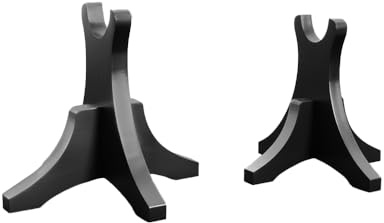 DONGKER Soporte para espadas, 2 piezas ajustables de madera de 1/2 capa para cañas de pescar espadas, flautas (no incluye espada)