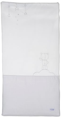 Sauthon Edredon pour lit bébé en Coton Blanc