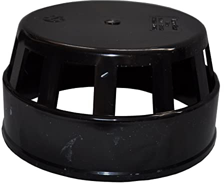 solvant Soil Cage de tuyau d'aération Housse – Noir – Lot de 2