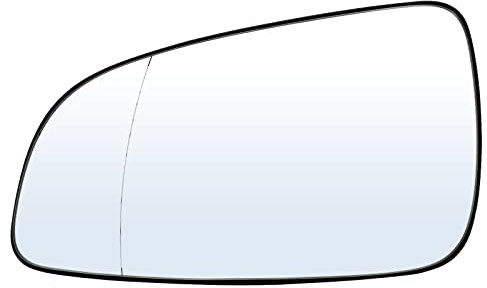 Cristal Espejo Exterior para Opel para Astra H 2004-2009 Espejo Retrovisor Lateral De Puerta Retrovisor Convexo Calentado con Espejo Retrovisor Cristal(Izquierda)
