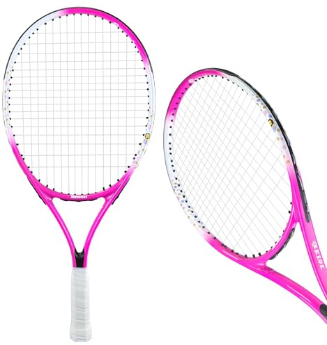 Senston Raquette da tennis 23'' Tennis Racket per Giovani– Leggera, Durevole, Facile da Afferrare, Adatta ai Principianti