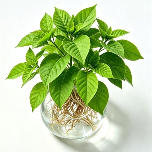 Jarrón de semillas de aguacate, jarrones de aguacate, jarrones de aguacate, jarrón de cristal para flores, crianza de aguacates y castañas, para mesa de cocina, interior y exterior (transparente)