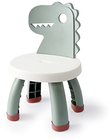 Sunkaioo Toddler Chair, Plastic Kids Dino Chair, Green