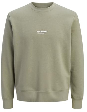 JACK & JONES Jjesoho Sweat à col Rond pour Homme Vétiver 5XL, Vétiver, 5XL