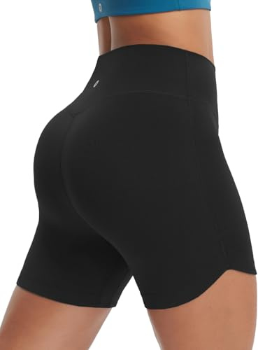 baleaf Womens Gym Shorts with Pockets Cycling Short High Waisted for Running Workout Yoga 5