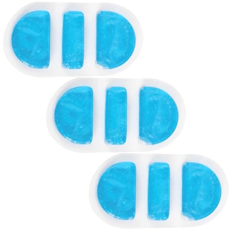 ORFOFE Lot De 3 Patchs Nasaux Chauds Et Froids Réutilisables Compresses Froides Pour Le Nez Masques De Thérapie Par Le Froid Compresses Froides Pour Le Nez Masques Rafraîchissants