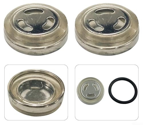 2 juegos de 4 piezas de 18 mm con sellos para reemplazo de cilindro de freno maestro de motocicleta, bomba superior de plástico y metal, espejo de aceite compatible con frenos de motocicleta