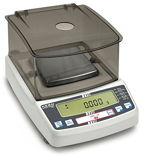 KERN Optics Präzisionswaage, 620 g Wägekapazität, 0.001 g Ablesbarkeit, 0.01 g Verifizierungswert
