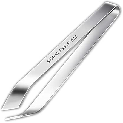 EasyULT Pinzette per Pesce in Acciaio Inossidabile, Pinze per Rimozione Osso Lische e Capelli da Cucina, Pinza a Spina di Pesce Gadgets Professionali-12cm