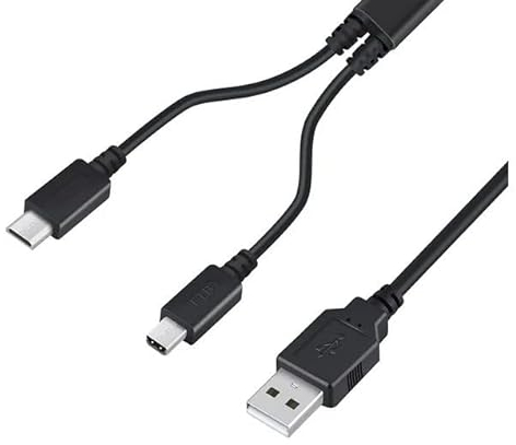 Mr. Gadget's Solutions 2 in 1 USB Charger Cable for NDS Lite USB Lead Charging Cord New 3DS(XL/LL), New 3DS, 3DS(XL/LL), 3DS, New 2DS(XL/LL), 2DS, DSi (XL/LL), DSi (Black)