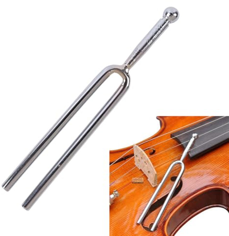 OUDQFCJ 440Hz Stainless Steel Tuning Fork for Standard Guitars, Violins, Tuning Devices, Tuners, Guitar Tuning Forks