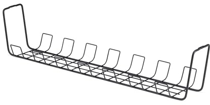 StarTech Bandeja de Cables Bajo Escritorio, Negro (S1MB-Desk-Cable-Tray)