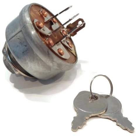 The ROP Shop | Ignition Key Switch & Keys for Exmark 1-543070 Hustler 045898 Troy-Bilt 1754250P
