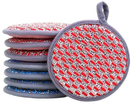 Tuxxjzm Strofinaccio in filo, strofinaccio in filo – Asciugamano in tessuto per lavare i piatti | 8 panni per la pulizia del lavello