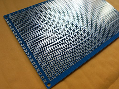 2stk 10x15cm FR4 5er Fibreglass Streifenraster Veroboard Stripboard Prototype Paper PCB Platine Leiterplatte Universal Experiment Matrix Circuit Board