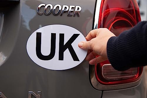 Summit CP-6 Fully Magnetic UK Country Plate For Driving In Europe
