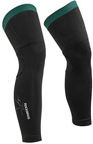 ROCKBROS Perneras Térmicas de Ciclismo Calendadores de Piernas para Hombre Mujeres Leg Warmers de Ciclismo Running Deportes al Aire Libre S-3XL