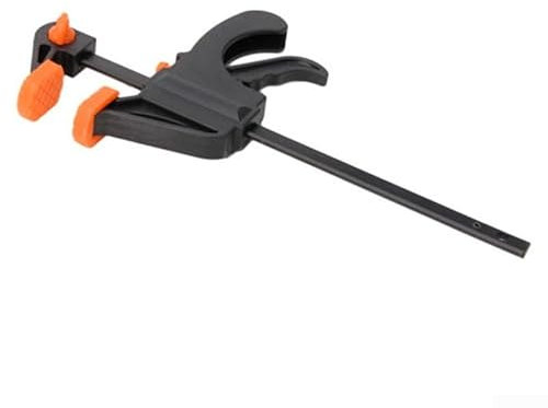 Morsetti a cricchetto in legno, morsetto a F regolabile in legno con morsetto a cricchetto a sgancio rapido con una sola mano, set di strumenti per morsetto a sgancio rapido (10,2 cm)