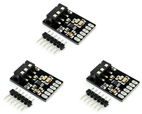INSEOWI Modulo Convertitore Stereo Professionale con Risoluzione 24 Bit/192 KHz Design A Basso Rumore Potenza Flessibile 3 3 V/5 V Convertitori Digitali-analogici fedeltà