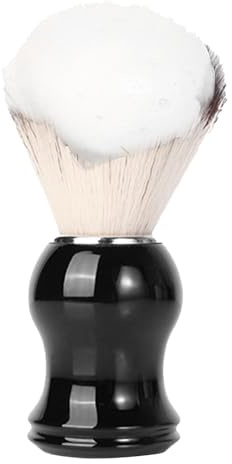Blaireau de rasage – Poignée confortable, blaireau à poils doux, accessoire de toilettage portable | Solution de mousse ergonomique, crème à raser adaptée, savon pour hommes et femmes, salle de bain,