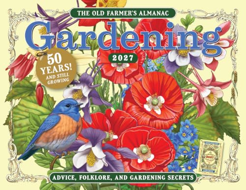2027 Old Farmer's Almanac Gardening Wall Calendar