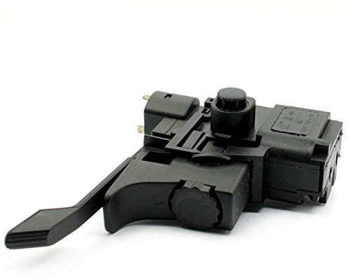 Ein Aus Schalter mit Drehzahlregler Kompatibel für Bosch GAH 500 DSR, PSB 550 RE, GSB 2-650 RE, PSB 16R ersetzt Org. 1617200077 und 1617200056