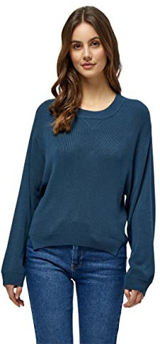 DESIRES Damen Geisha Jumper Pullover, 2318 Midnight Navy, M EU