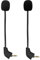 Yuhtech 2 Stück Ersatz-Mikrofon für HyperX Cloud, Cloud X und Cloud II Gaming-Headsets