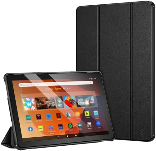 Fintie Slim Case for Amazon Kindle Fire HD 10 13th Gen 2023, Black