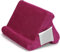 ZAJCI Pad Pillow - Support de Tablette Souple avec Poche en Filet - Support Universel Multi-Angle de Tablette Lit, Support pour Tablette Smartphones Livres Magazines Liseuse (Rouge)