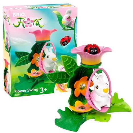 BRIO Flora - L'altalena Floreale di Azalea|Giocattolo per Bambini 3+ Anni| Giochi Bambina E Bambini | Playset di Gioco Libero per stimolare la Fantasia | Regalo Bambina 3 Anni E più