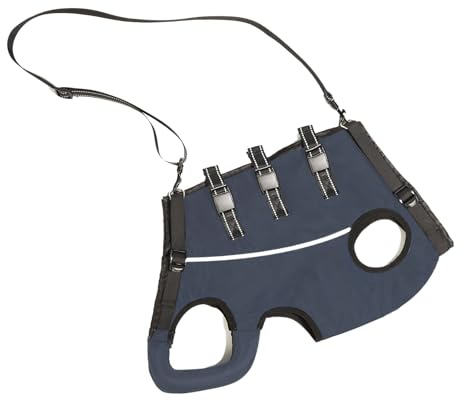 Ceinture de soutien pour chien - Aide au transport pour animaux de compagnie - Aide à la marche réglable pour les activités de plein air en cas de maladie, de faiblesse, de récupération des pattes